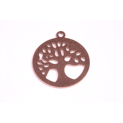 Ocelový přívěsek na krk strom života č.3