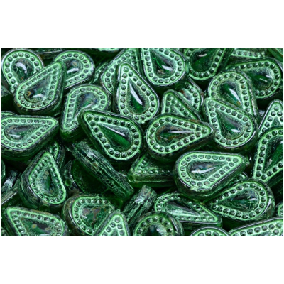 Filigránová slzička č. 4201 (14x10mm)