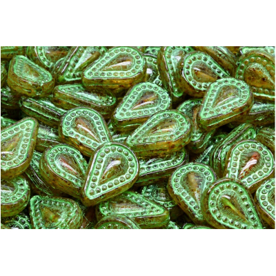 Filigránová slzička č. 4207 (14x10mm)