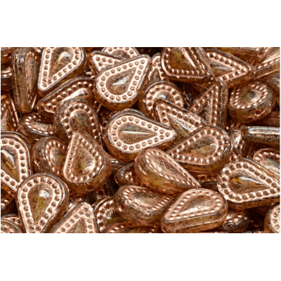 Filigránová slzička č. 4208 (14x10mm)