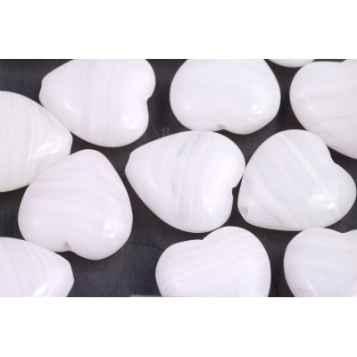 Korálky srdíčka č.2124 (15x16mm)