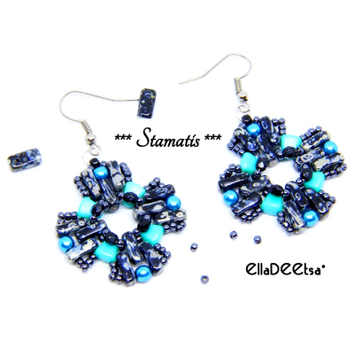 Náušnice Stamatis č. 1357 - stavebnice