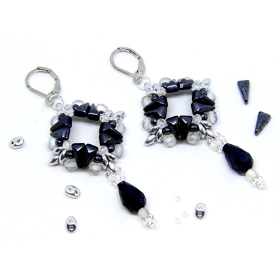 Náušnice Salomi č. 1326 - stavebnice