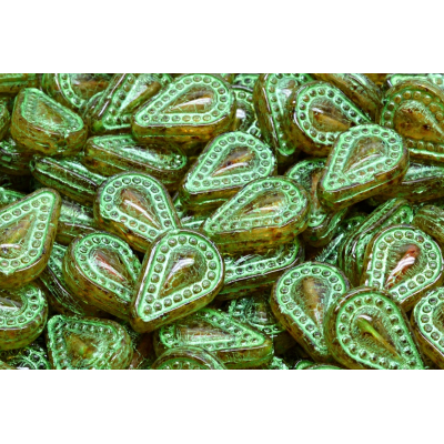 Filigránová slzička č. 4214 (14x10mm)