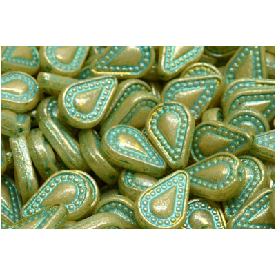 Filigránová slzička č. 4218 (14x10mm)