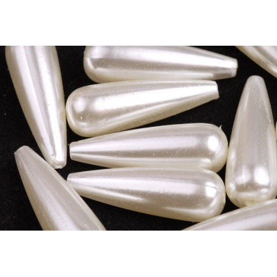 Plastové korálky 125 (30x10 mm)