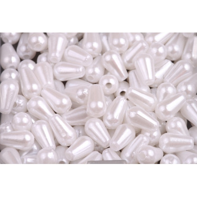 Plastové korálky 122 (10x6mm)