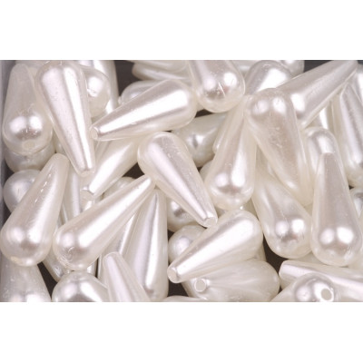 Plastové korálky 111 (19x8 mm)