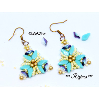 Náušnice Riginos č. 1291 - stavebnice