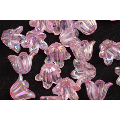 Plastové korálky 444 (10x15mm)