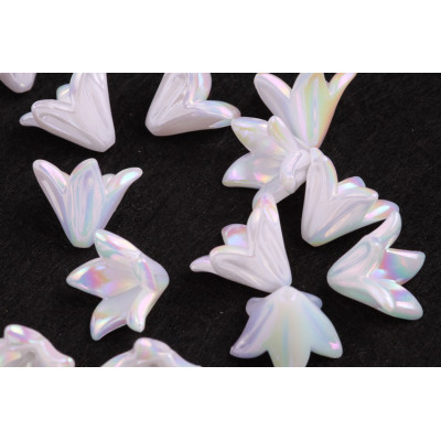 Plastové korálky 450 (16x12mm)