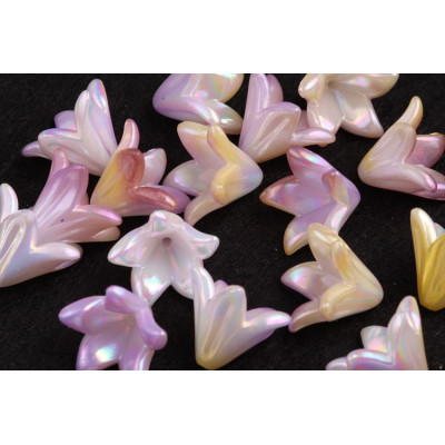 Plastové korálky 452 (16x12mm)