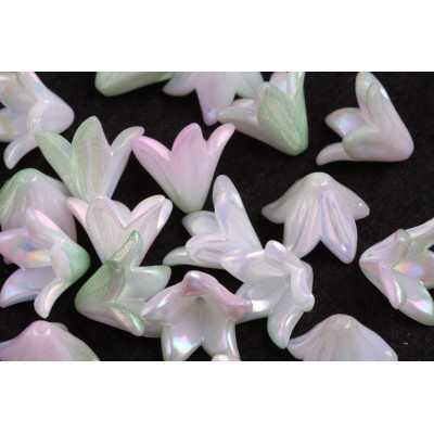 Plastové korálky 458 (16x12mm)