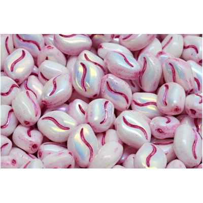 Oboustranná vlnitá zrnka 11x8 mm č. 1