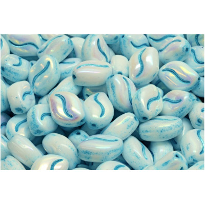 Oboustranná vlnitá zrnka 11x8 mm č. 2