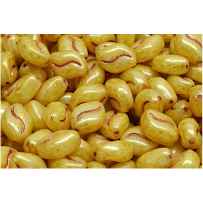 Oboustranná vlnitá zrnka 11x8 mm č. 3