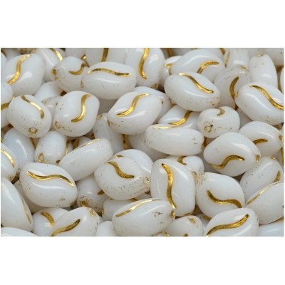 Oboustranná vlnitá zrnka 11x8 mm č. 7