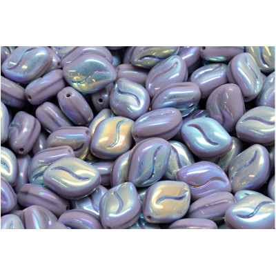 Oboustranná vlnitá zrnka 11x8 mm č. 19