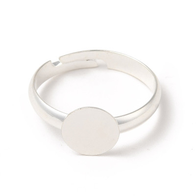 Prstýnek s ploškou 8mm