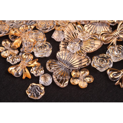 Plastové korálky MIX č.3