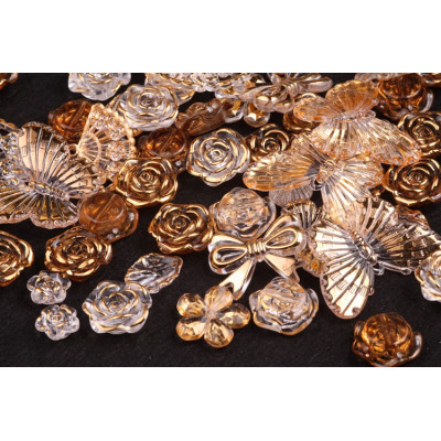 Plastové korálky MIX č.8