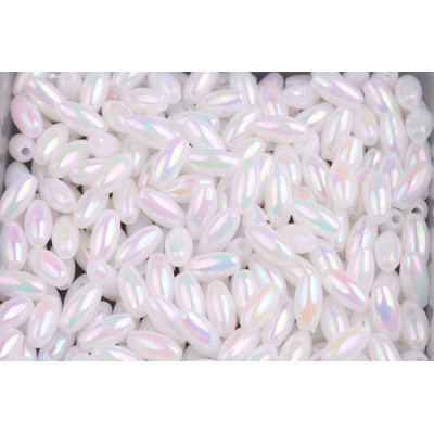 Plastové korálky 501 (8x4mm)