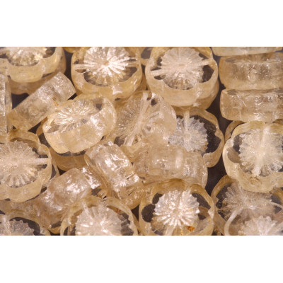 Ploškované korálky květ 14 mm č. 97