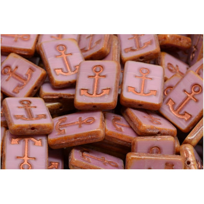 Ploškované korálky kotva 15x12mm č. 144