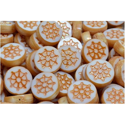 Ploškované korálky kormidlo 12 mm č. 190