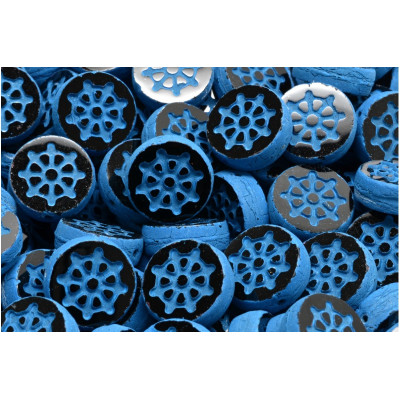 Ploškované korálky kormidlo 12 mm č. 193