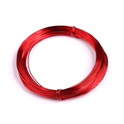 Alu drát červený (0,8 mm)