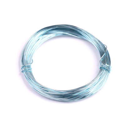Alu drát světle modrý (0,8 mm)