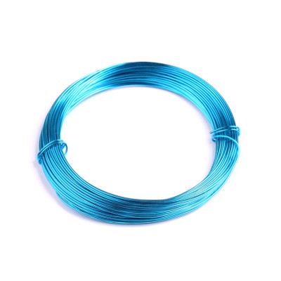 Alu drát tyrkysový (0,8 mm)