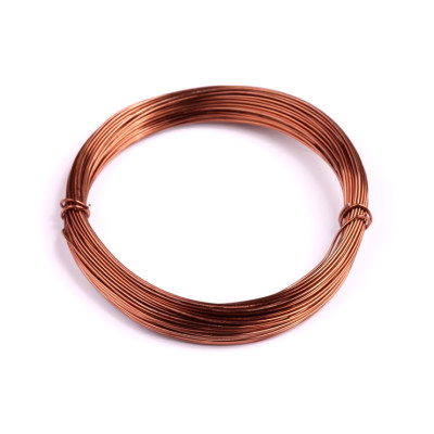 Alu drát hnědý (0,8 mm)