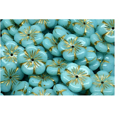 Korálky kytičky 2267 (14x14 mm)