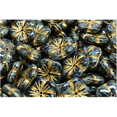 Korálky kytičky 2276 (14x14 mm)