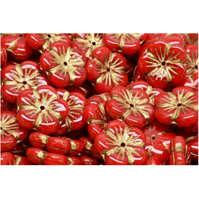 Korálky kytičky 2282 (14x14 mm)