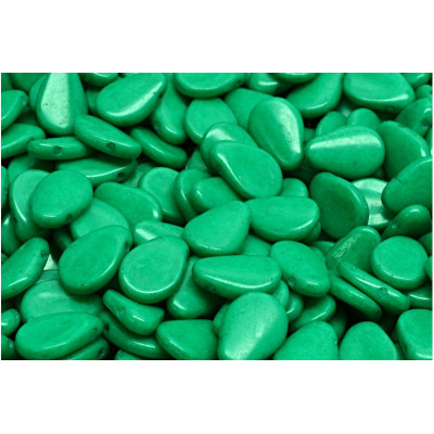 Lístek sasanky 8x11mm č. 104 🌿📿