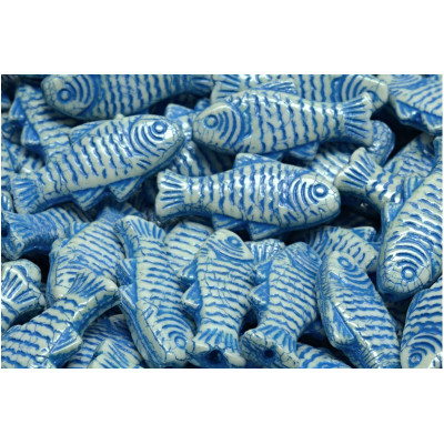 Korálky ryba pstruh č.2403 (24x10mm)