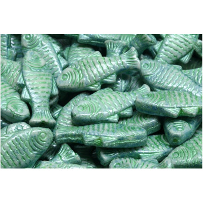 Korálky ryba pstruh č.2404 (24x10mm)