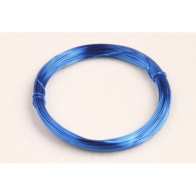 Alu drát tmavě modrý (0,8 mm)