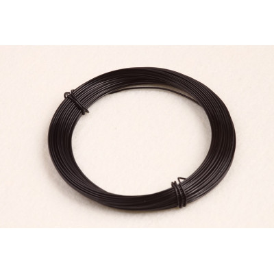 Alu drát černý (0,8 mm)