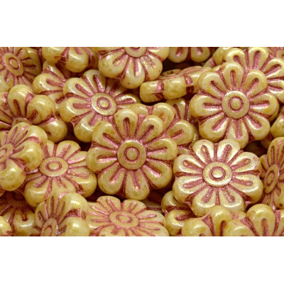 Korálky květ kopretiny 2144 (18x18 mm)