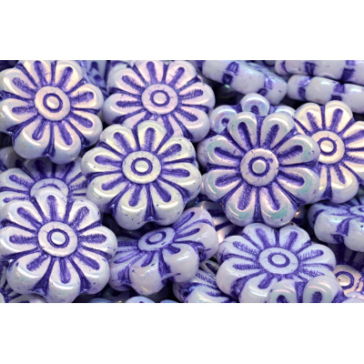 Korálky květ kopretiny 2150 (18x18 mm)