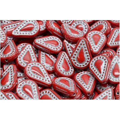 Filigránová slzička č. 4222 (14x10mm)