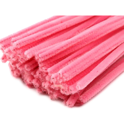 Chlupaté drátky světle růžové č.5