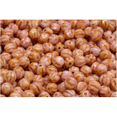 Korálky meloun č. 3016 (6x6mm)