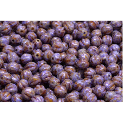 Korálky meloun č. 3017 (6x6mm)