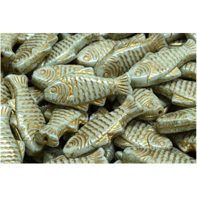 Korálky ryba pstruh č.2410 (24x10mm)