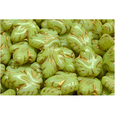 Hroznový list č.3759 (16x14mm)